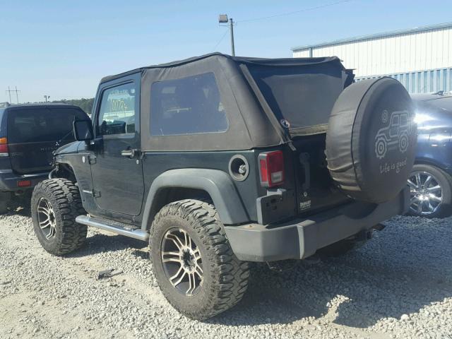 1J4AA2D11AL193074 - 2010 JEEP WRANGLER S GREEN photo 3