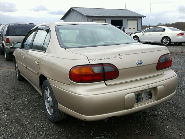 1G1NE52J03M522563 - 2003 CHEVROLET MALIBU LS 金色 照片 3