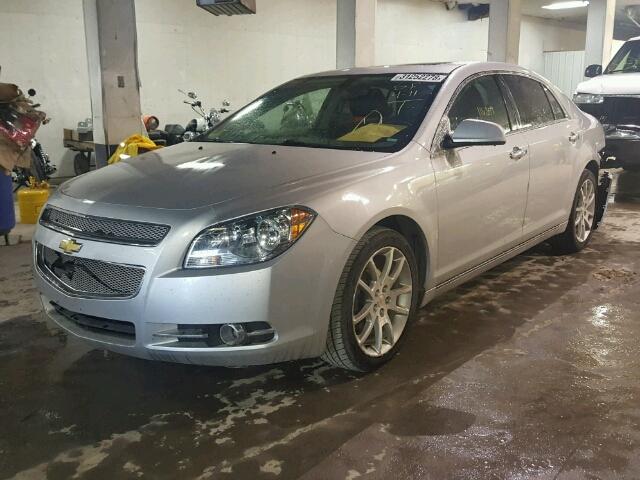 1G1ZE5E08CF110349 - 2012 CHEVROLET MALIBU LTZ 银色 照片 2