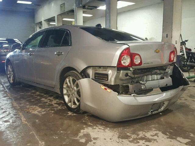 1G1ZE5E08CF110349 - 2012 CHEVROLET MALIBU LTZ 银色 照片 3