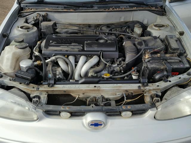 1Y1SK52871Z413335 - 2001 CHEVROLET GEO PRIZM 银色 照片 7