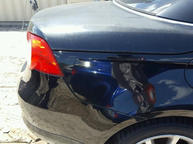 WVWDB71F17V021881 - 2007 VOLKSWAGEN EOS 3.2L S 黑色 照片 9