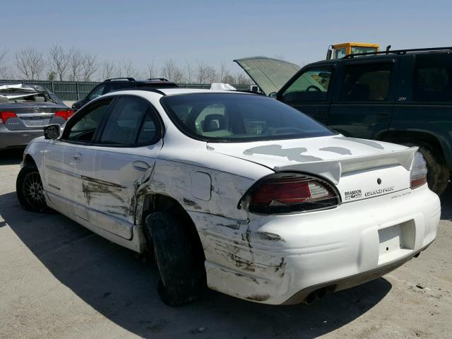 1G2WP52K81F145422 - 2001 PONTIAC GRAND PRIX Ақ фото 3