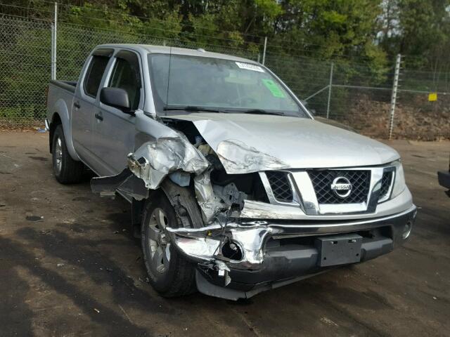 1N6AD0ER1BC403614 - 2011 NISSAN FRONTIER S SILVER photo 1