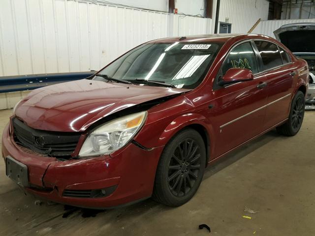 1G8ZV57767F269615 - 2007 SATURN AURA XR BURGUNDY photo 2