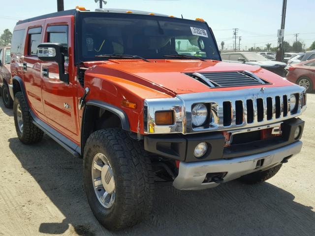 5GRGN23818H110323 - 2008 HUMMER H2 ORANGE photo 1