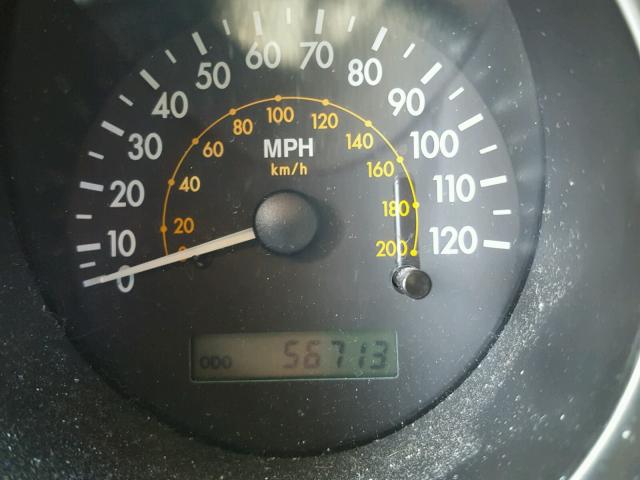 KL1TD66627B757844 - 2007 CHEVROLET AVEO BASE Kırmızı fotoğraf 8