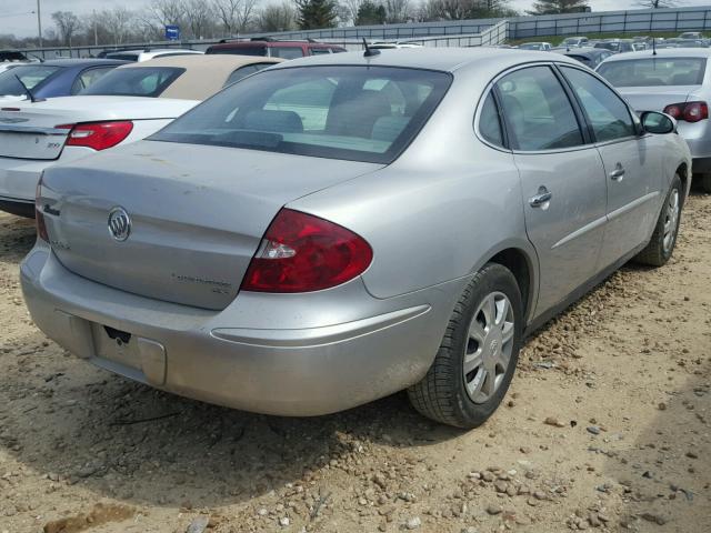 2G4WC582171139858 - 2007 BUICK LACROSSE C SILVER photo 4