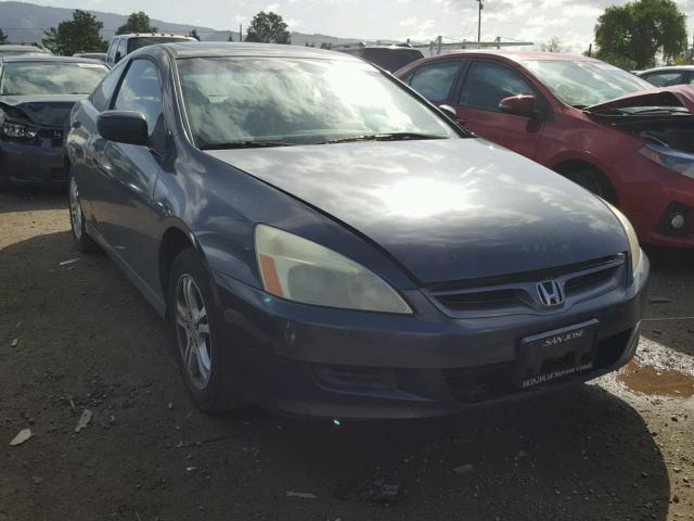 1HGCM72766A004613 - 2006 HONDA ACCORD EX CHARCOAL photo 1