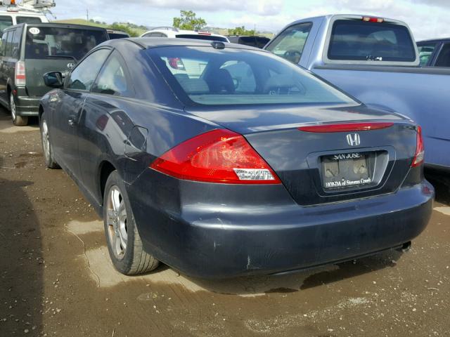 1HGCM72766A004613 - 2006 HONDA ACCORD EX CHARCOAL photo 3