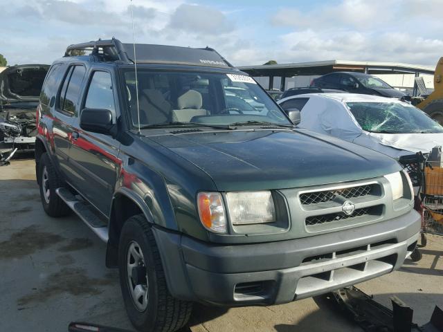 5N1ED28Y3YC510994 - 2000 NISSAN XTERRA GREEN photo 1