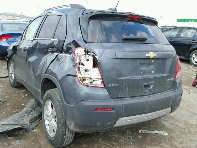 3GNCJLSB7GL280577 - 2016 CHEVROLET TRAX 1LT BLACK photo 3