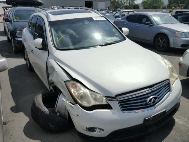 JNKAJ09E48M305178 - 2008 INFINITI EX35 BASE WHITE photo 1