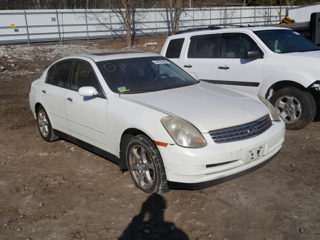 JNKCV51F04M701312 - 2004 INFINITI G35 WHITE photo 1