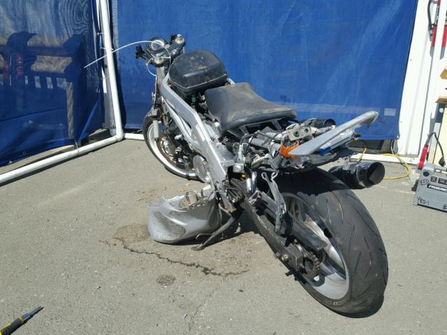 JS1VP53A332106335 - 2003 SUZUKI SV650 SILVER photo 3