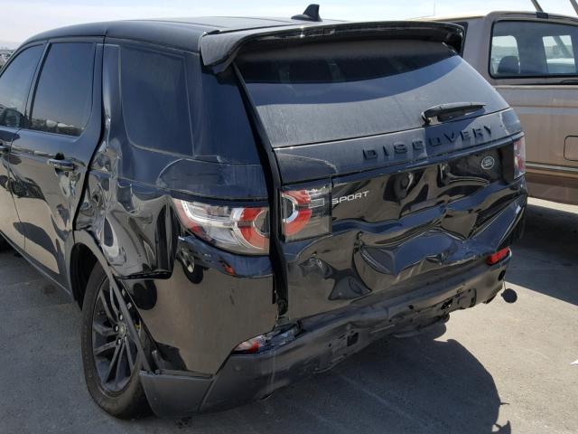 SALCP2BG8GH585123 - 2016 LAND ROVER DISCOVERY BLACK photo 9