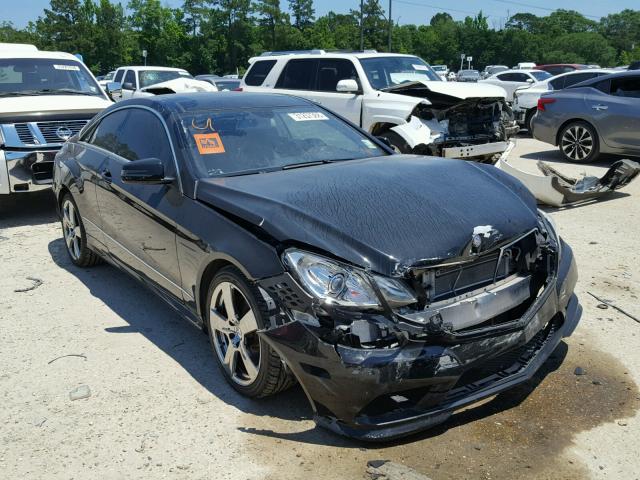 WDDKJ7CBXAF036519 - 2010 MERCEDES-BENZ E 550 BLACK photo 1