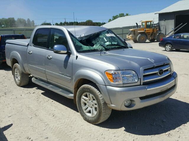 5TBDT44156S551641 - 2006 TOYOTA TUNDRA DOU GRAY photo 1