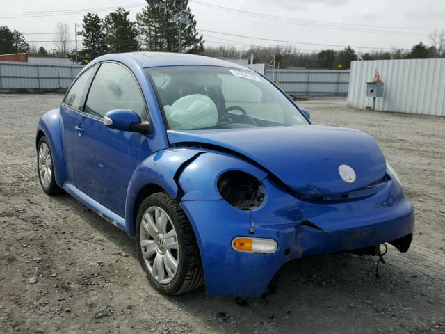 3VWCD21C53M437772 - 2003 VOLKSWAGEN NEW BEETLE 蓝色 照片 1