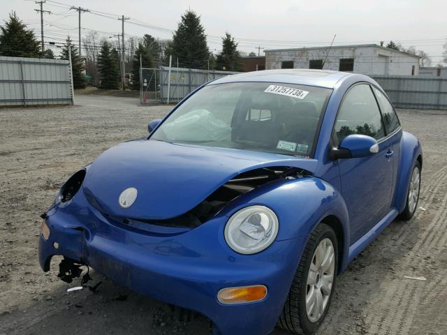 3VWCD21C53M437772 - 2003 VOLKSWAGEN NEW BEETLE 蓝色 照片 2