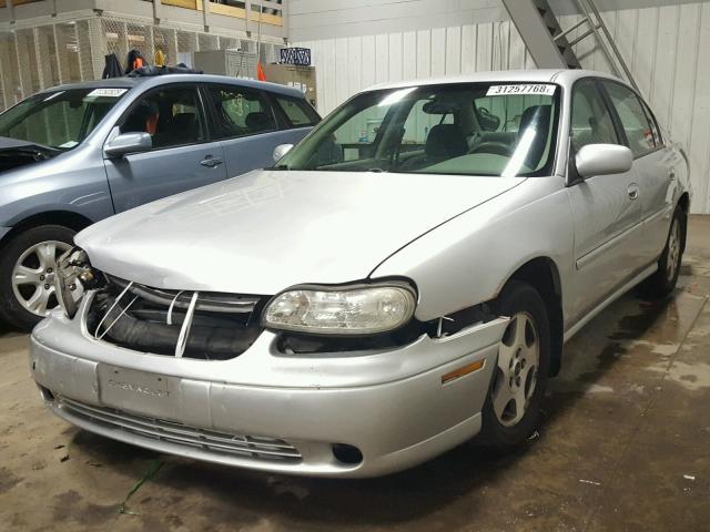 1G1NE52J02M719487 - 2002 CHEVROLET MALIBU LS 银色 照片 2