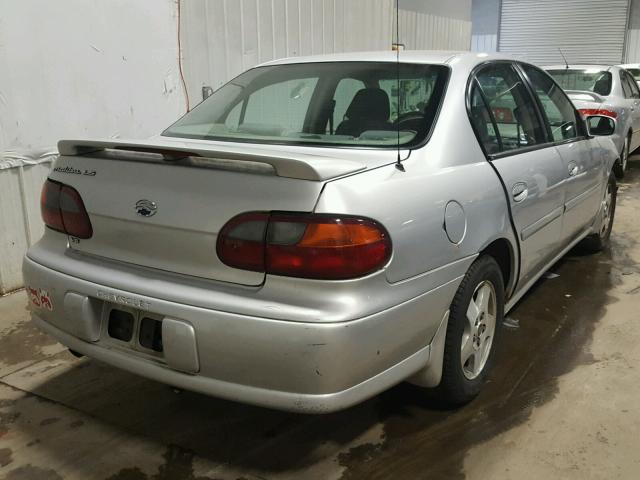 1G1NE52J02M719487 - 2002 CHEVROLET MALIBU LS 银色 照片 4
