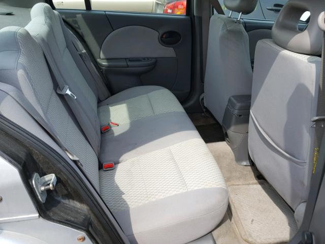 1G8AJ55FX6Z197365 - 2006 SATURN ION LEVEL ვერცხლისფერი ფოტო 6