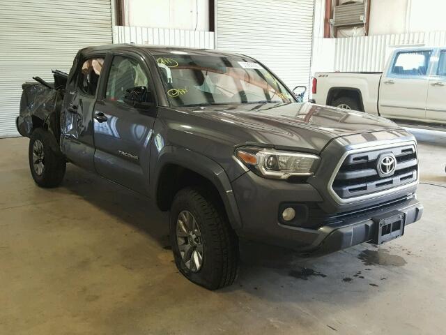 5TFAZ5CNXHX027868 - 2017 TOYOTA TACOMA DOU CHARCOAL photo 1