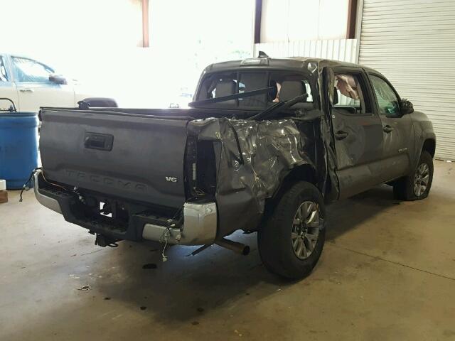 5TFAZ5CNXHX027868 - 2017 TOYOTA TACOMA DOU CHARCOAL photo 4