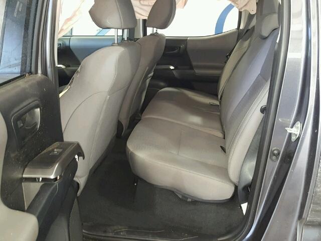 5TFAZ5CNXHX027868 - 2017 TOYOTA TACOMA DOU CHARCOAL photo 6