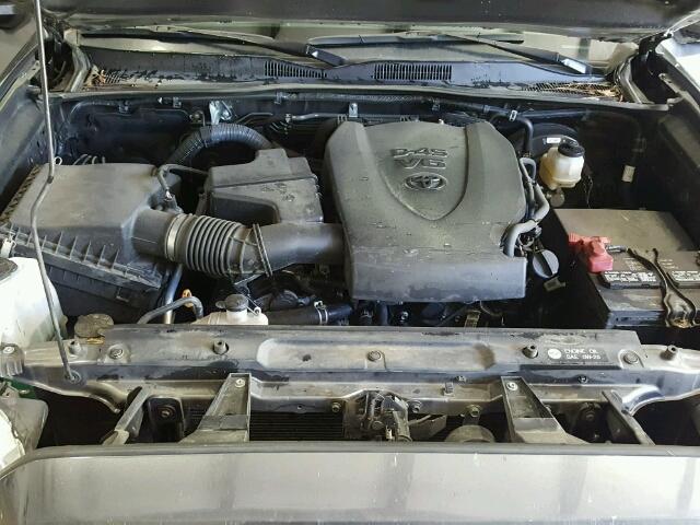 5TFAZ5CNXHX027868 - 2017 TOYOTA TACOMA DOU CHARCOAL photo 7