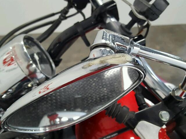 JYAVG04E2EA017242 - 2014 YAMAHA XV250 RED photo 10