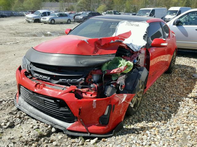 JTKJF5C7XF3094574 - 2015 TOYOTA SCION TC 红色 照片 2