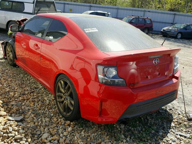 JTKJF5C7XF3094574 - 2015 TOYOTA SCION TC 红色 照片 3