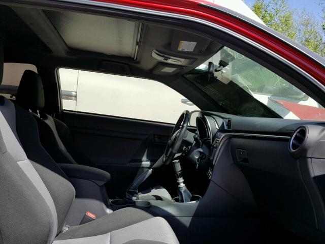 JTKJF5C7XF3094574 - 2015 TOYOTA SCION TC 红色 照片 5