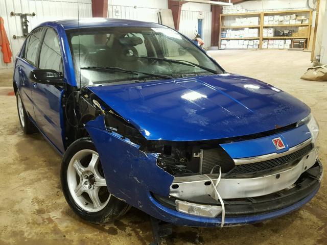 1G8AL54F04Z161340 - 2004 SATURN ION LEVEL ლურჯი ფოტო 1
