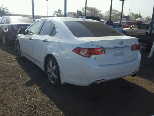 JH4CU2F62DC009441 - 2013 ACURA TSX TECH WHITE photo 3