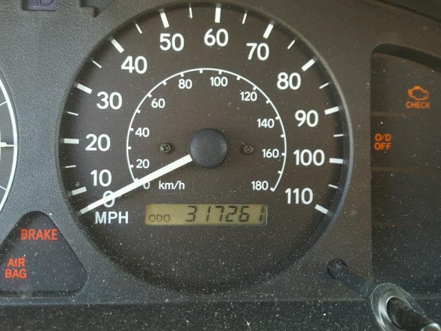 1Y1SK5286XZ415344 - 1999 CHEVROLET GEO PRIZM 红色 照片 8