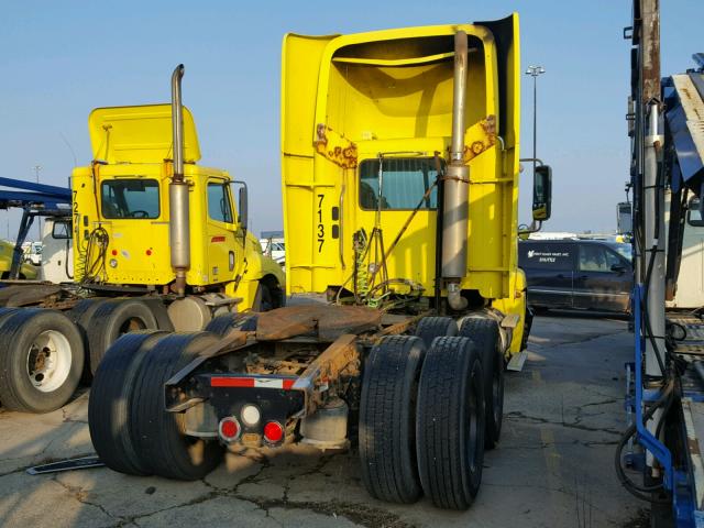 1FUJBBCV67LW86838 - 2007 FREIGHTLINER CONVENTION YELLOW photo 4
