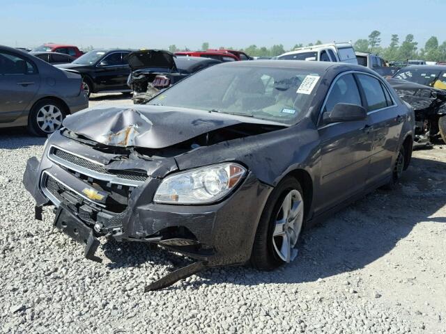 1G1ZB5EB6A4157740 - 2010 CHEVROLET MALIBU LS შავი ფოტო 2