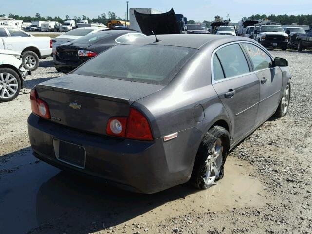 1G1ZB5EB6A4157740 - 2010 CHEVROLET MALIBU LS შავი ფოტო 4