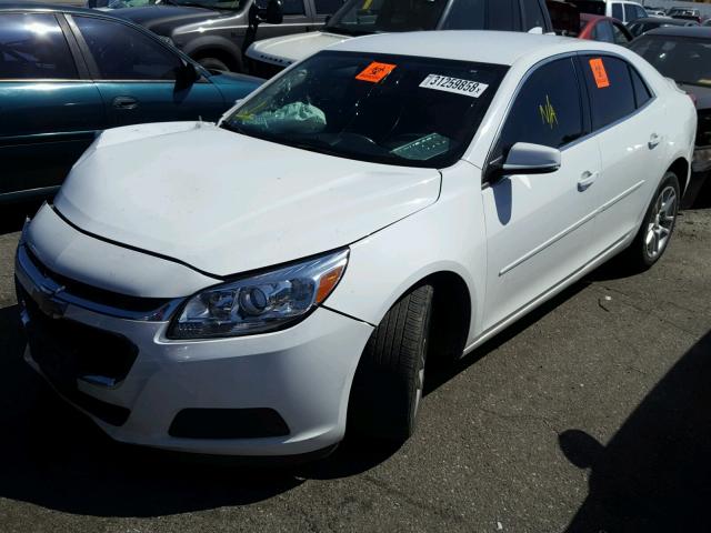 1G11C5SL9FF285988 - 2015 CHEVROLET MALIBU 1LT WHITE photo 2