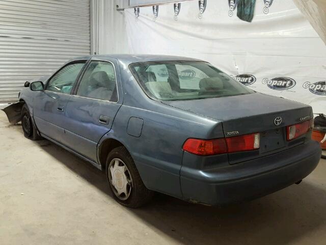 4T1BG22K2YU983505 - 2000 TOYOTA CAMRY CE/L BLUE photo 3