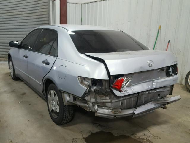 1HGCM55175A047710 - 2005 HONDA ACCORD DX SILVER photo 3