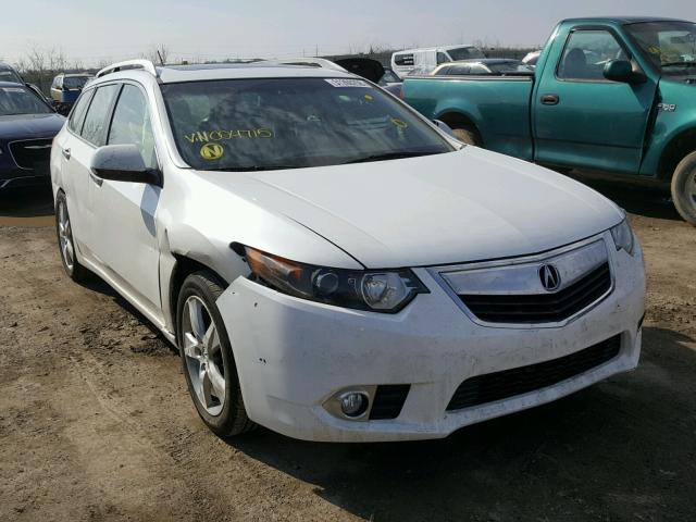 JH4CW2H62CC004715 - 2012 ACURA TSX TECH WHITE photo 1