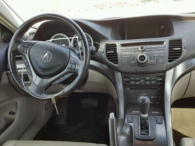 JH4CW2H62CC004715 - 2012 ACURA TSX TECH WHITE photo 9