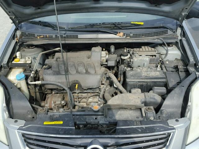 3N1AB6AP8AL612564 - 2010 NISSAN SENTRA 2.0 GRAY photo 7