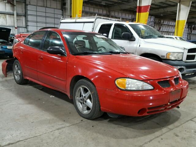 1G2NF52F33C188362 - 2003 PONTIAC GRAND AM S 红色 照片 1