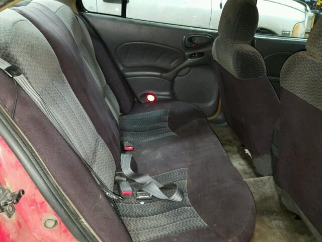 1G2NF52F33C188362 - 2003 PONTIAC GRAND AM S 红色 照片 6