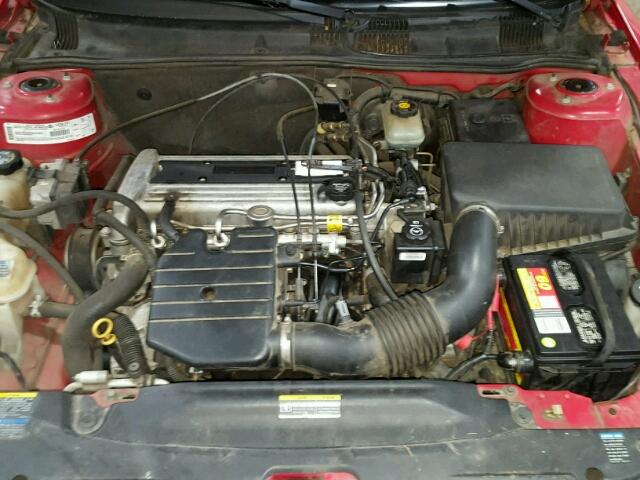 1G2NF52F33C188362 - 2003 PONTIAC GRAND AM S 红色 照片 7